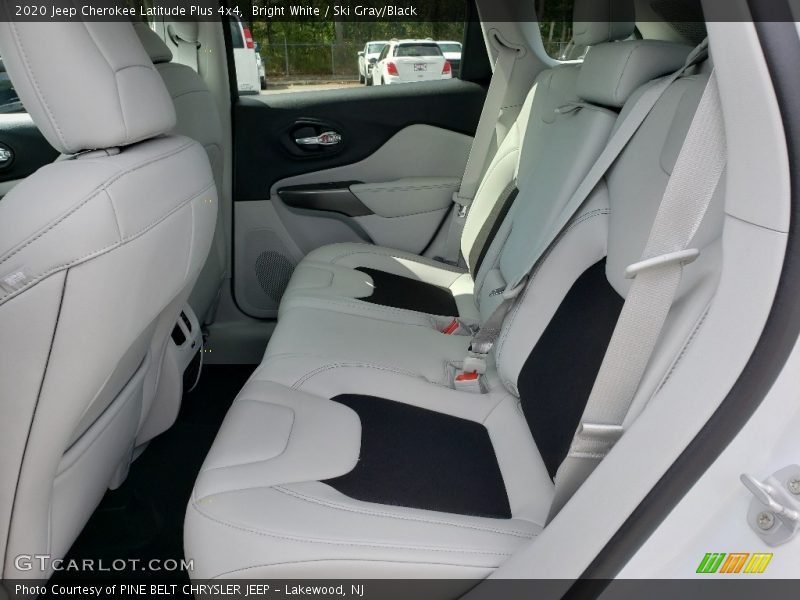 Bright White / Ski Gray/Black 2020 Jeep Cherokee Latitude Plus 4x4