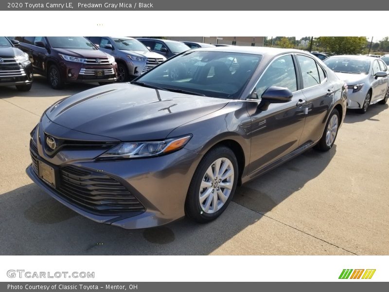 Predawn Gray Mica / Black 2020 Toyota Camry LE