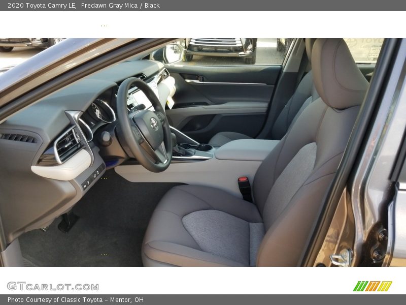 Predawn Gray Mica / Black 2020 Toyota Camry LE