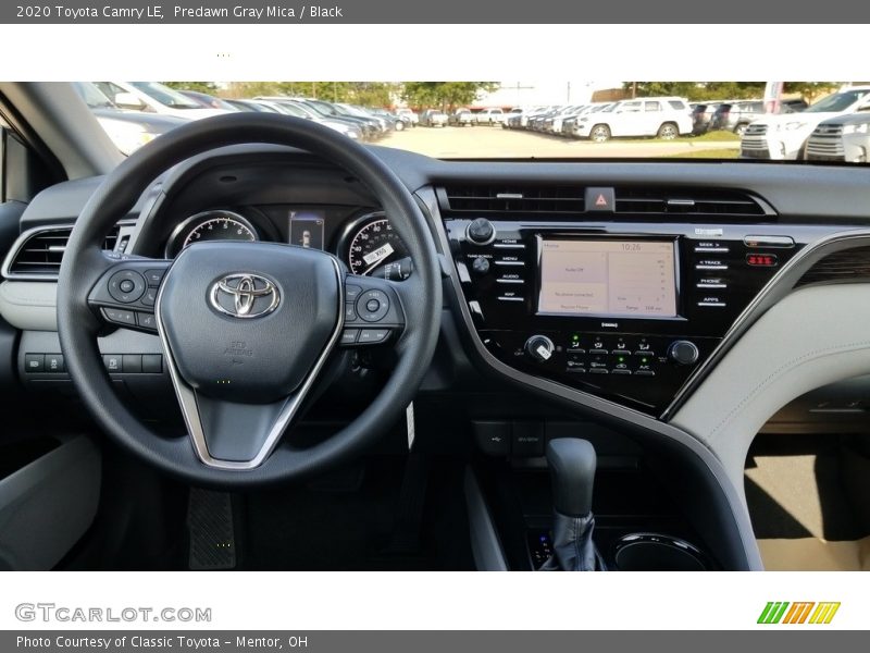 Predawn Gray Mica / Black 2020 Toyota Camry LE