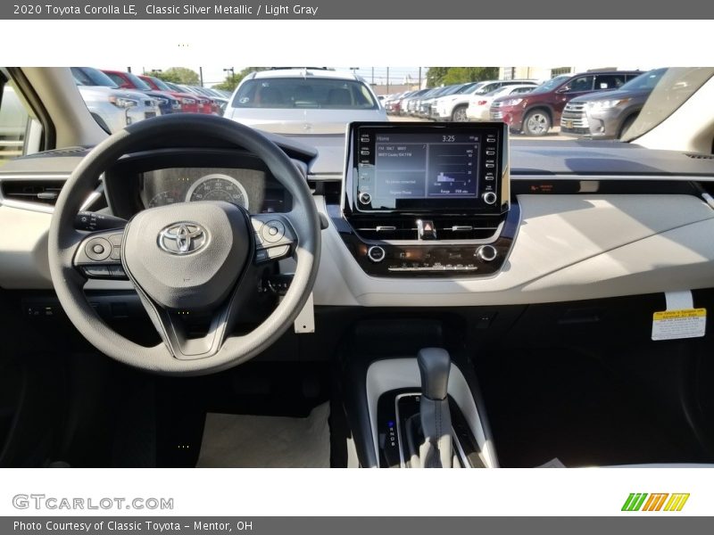 Classic Silver Metallic / Light Gray 2020 Toyota Corolla LE