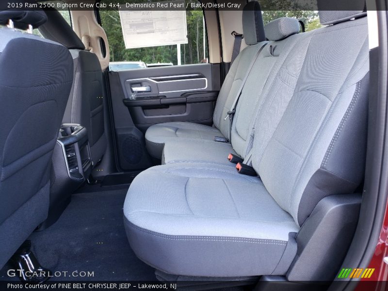 Delmonico Red Pearl / Black/Diesel Gray 2019 Ram 2500 Bighorn Crew Cab 4x4