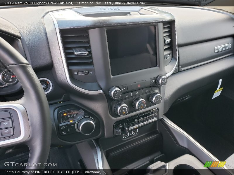 Delmonico Red Pearl / Black/Diesel Gray 2019 Ram 2500 Bighorn Crew Cab 4x4