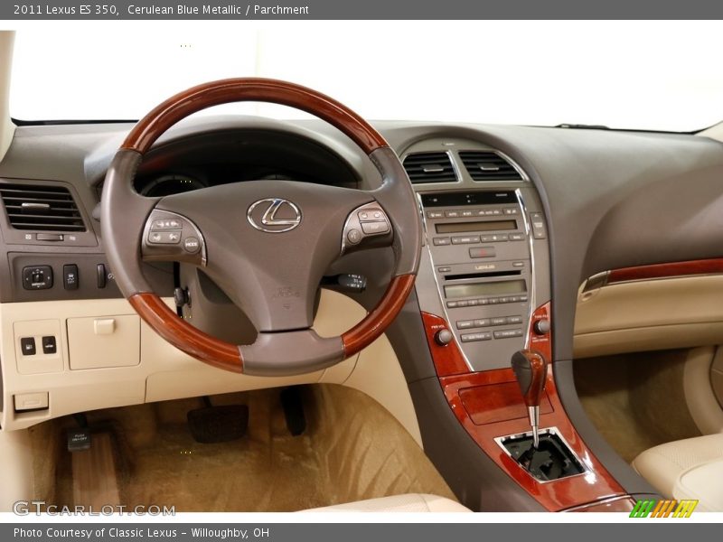 Dashboard of 2011 ES 350