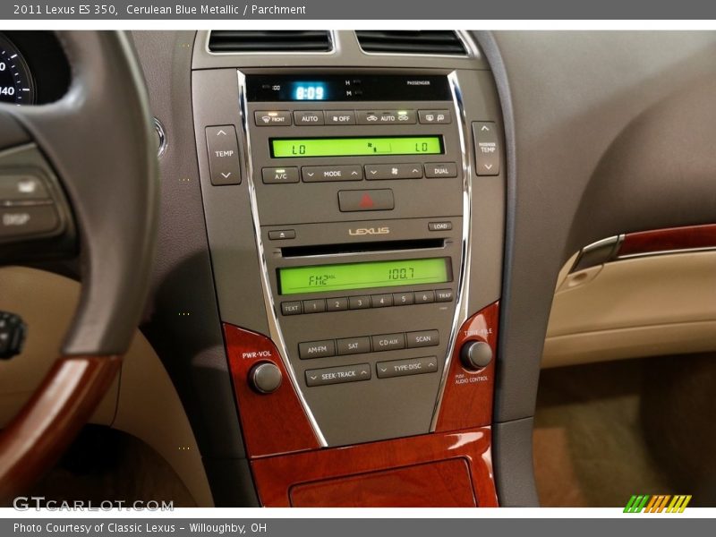 Controls of 2011 ES 350