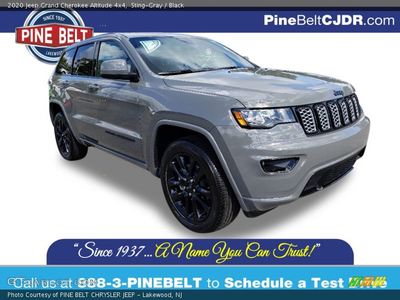 Sting-Gray / Black 2020 Jeep Grand Cherokee Altitude 4x4