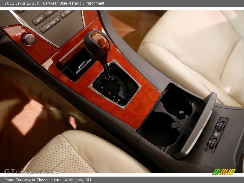 Cerulean Blue Metallic / Parchment 2011 Lexus ES 350