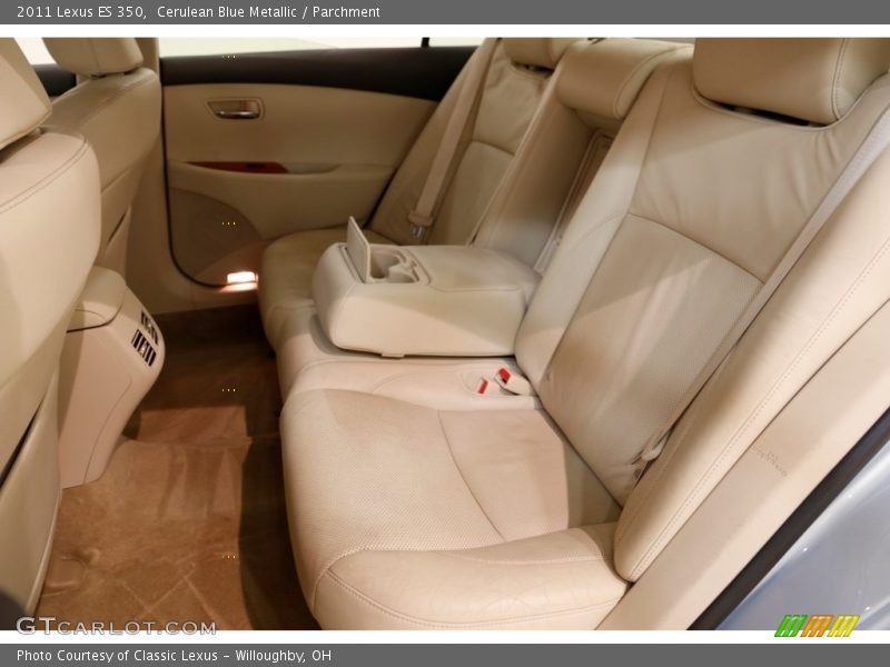 Cerulean Blue Metallic / Parchment 2011 Lexus ES 350