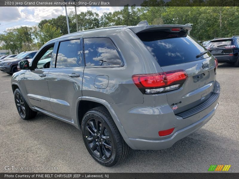 Sting-Gray / Black 2020 Jeep Grand Cherokee Altitude 4x4