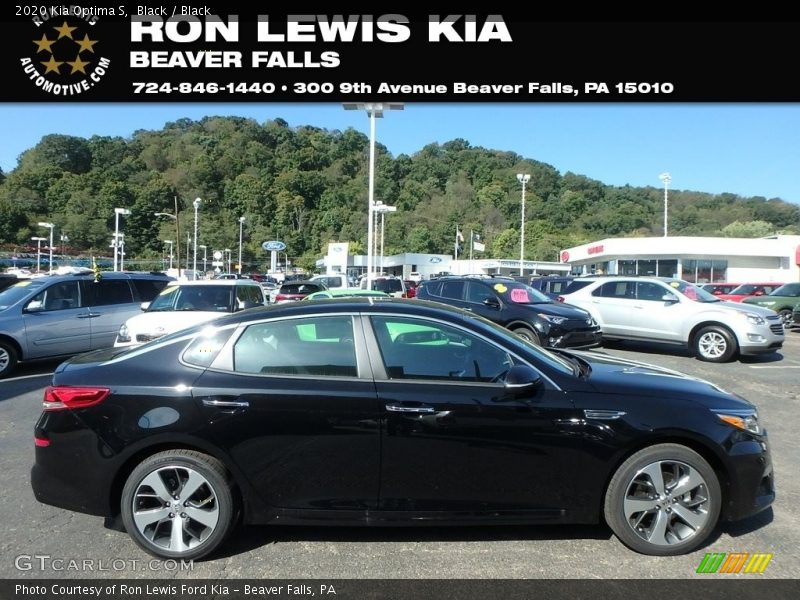 Black / Black 2020 Kia Optima S
