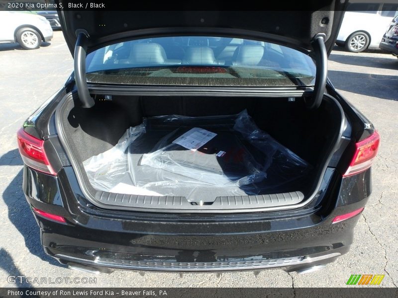 Black / Black 2020 Kia Optima S
