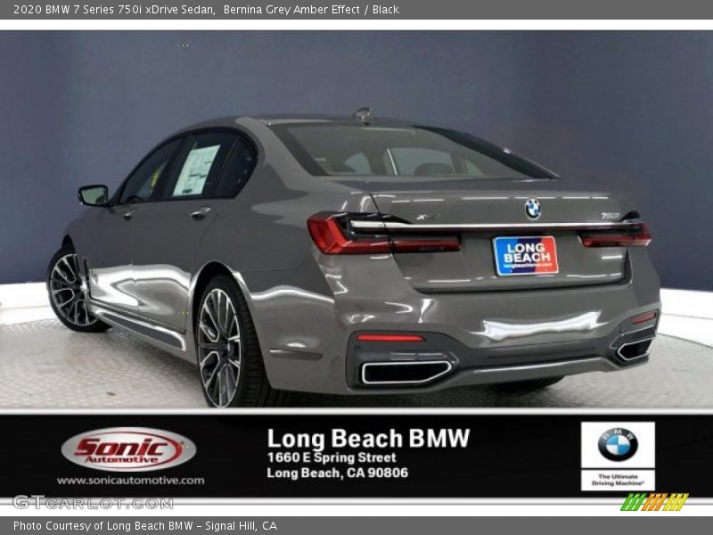 Bernina Grey Amber Effect / Black 2020 BMW 7 Series 750i xDrive Sedan