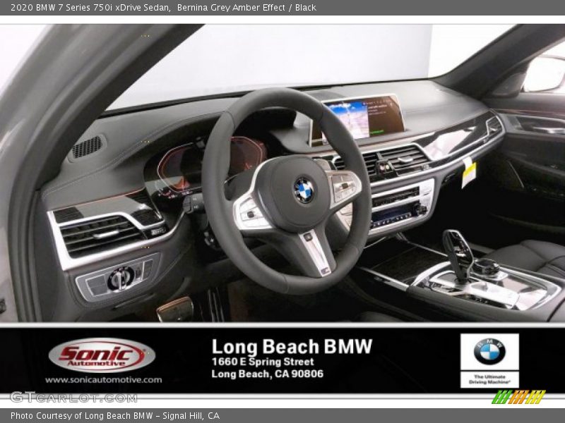 Bernina Grey Amber Effect / Black 2020 BMW 7 Series 750i xDrive Sedan
