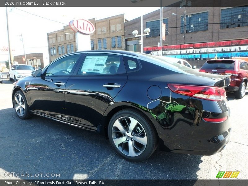 Black / Black 2020 Kia Optima S
