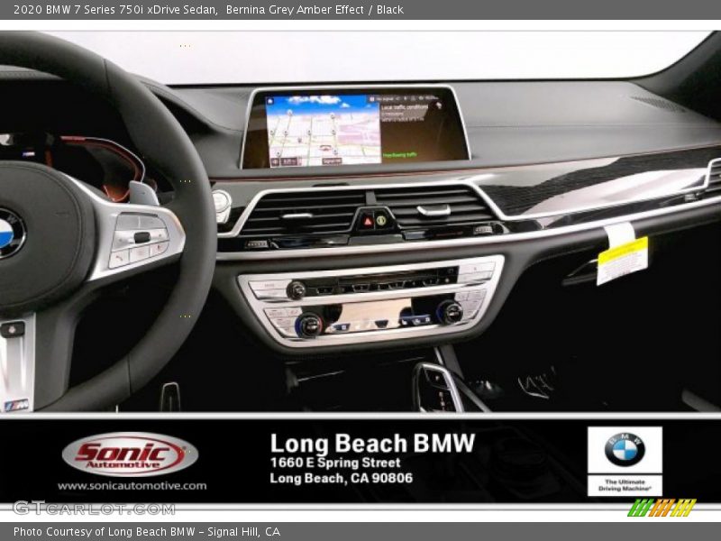 Bernina Grey Amber Effect / Black 2020 BMW 7 Series 750i xDrive Sedan