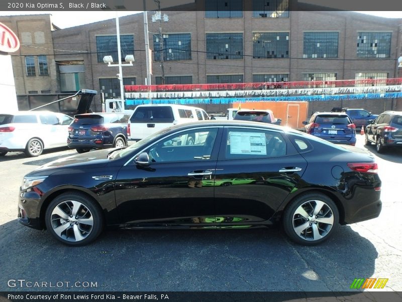 Black / Black 2020 Kia Optima S