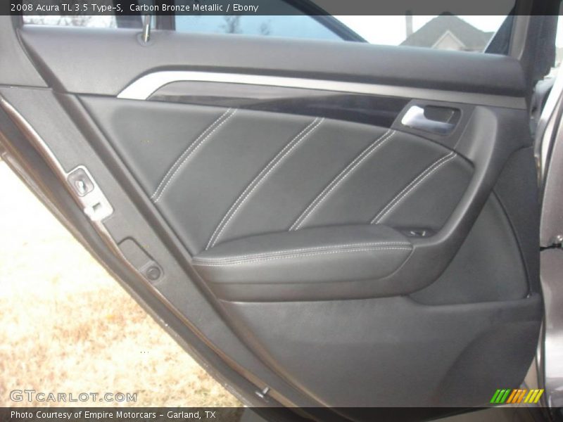 Carbon Bronze Metallic / Ebony 2008 Acura TL 3.5 Type-S