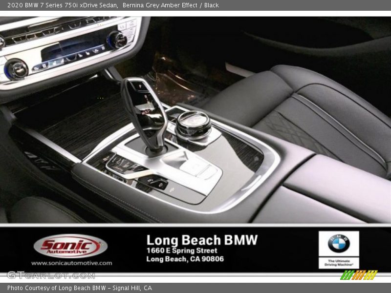 Bernina Grey Amber Effect / Black 2020 BMW 7 Series 750i xDrive Sedan