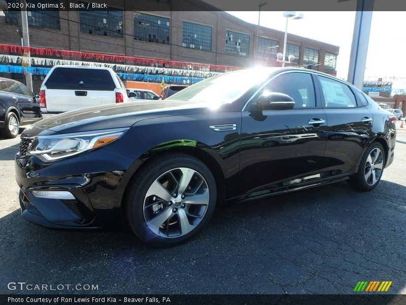 Black / Black 2020 Kia Optima S