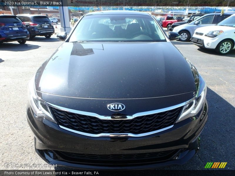 Black / Black 2020 Kia Optima S