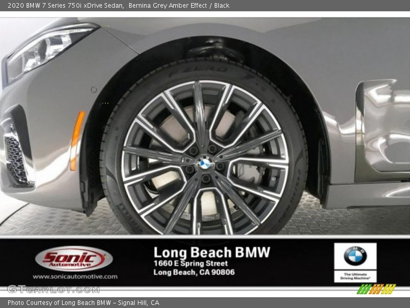 Bernina Grey Amber Effect / Black 2020 BMW 7 Series 750i xDrive Sedan