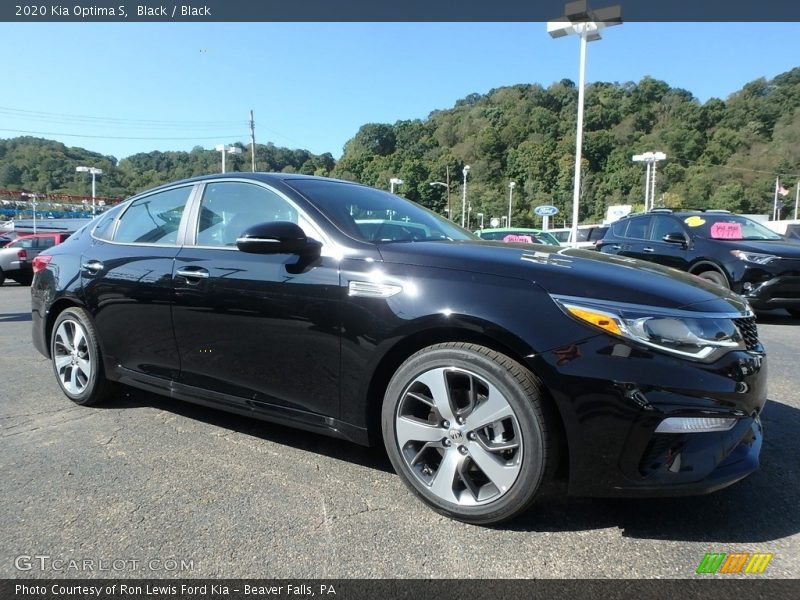Black / Black 2020 Kia Optima S