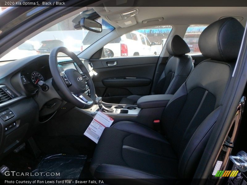 Black / Black 2020 Kia Optima S