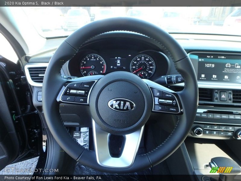 Black / Black 2020 Kia Optima S