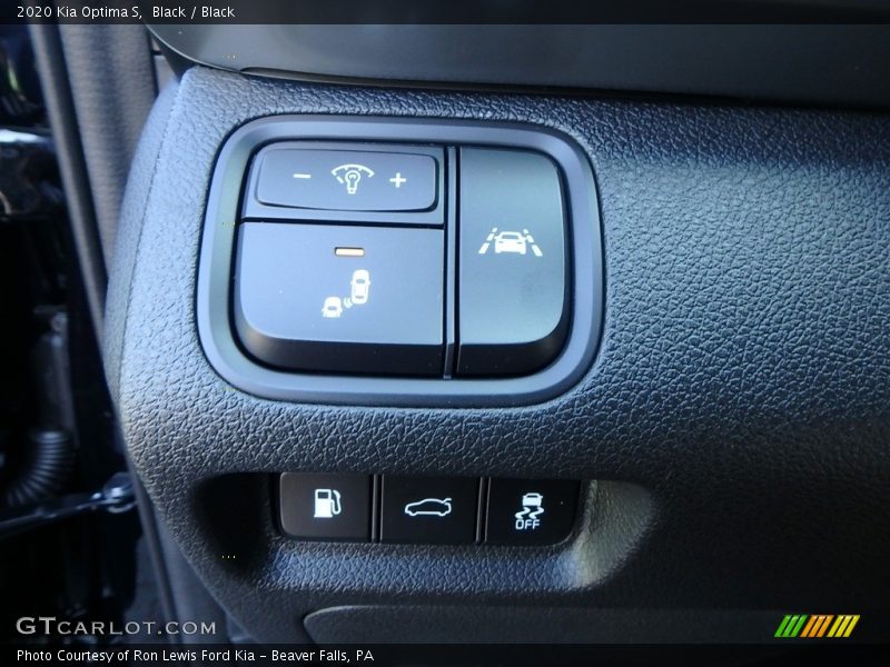 Black / Black 2020 Kia Optima S