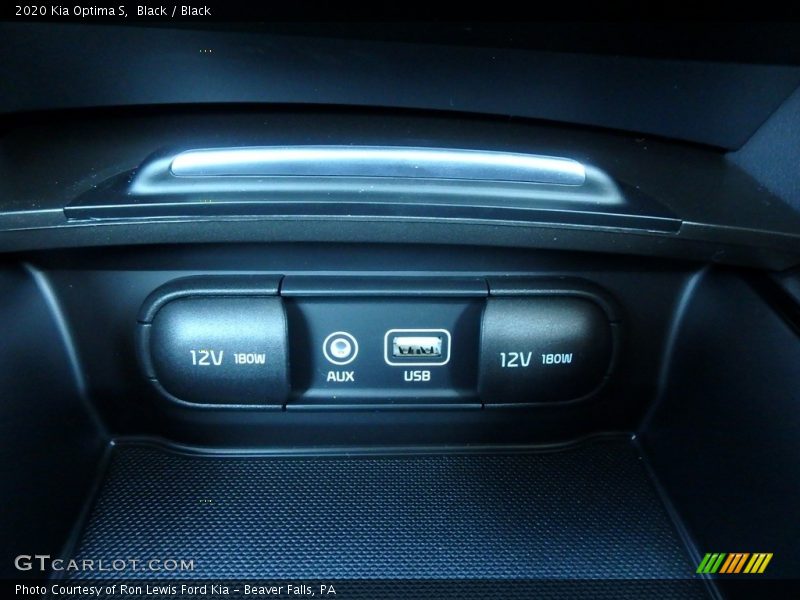 Black / Black 2020 Kia Optima S