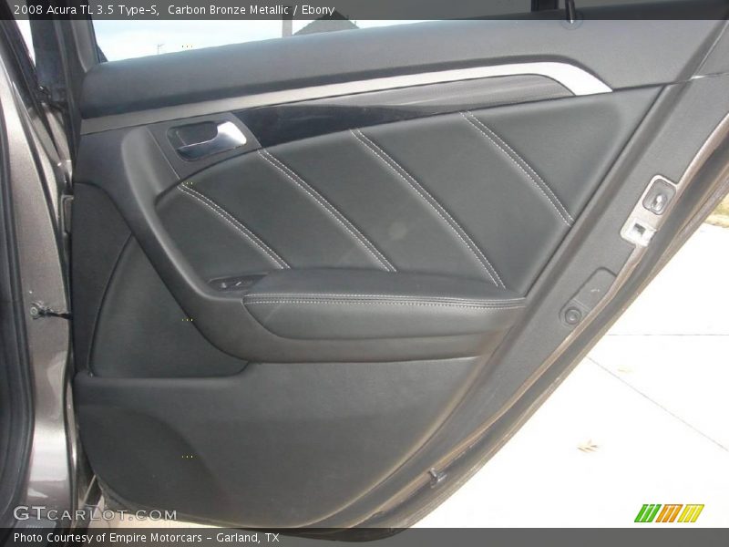 Carbon Bronze Metallic / Ebony 2008 Acura TL 3.5 Type-S