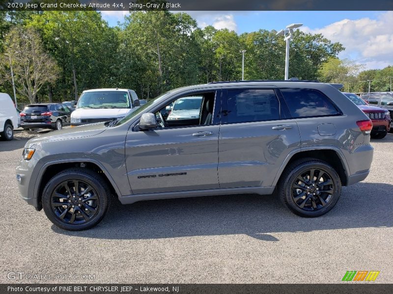 Sting-Gray / Black 2020 Jeep Grand Cherokee Altitude 4x4