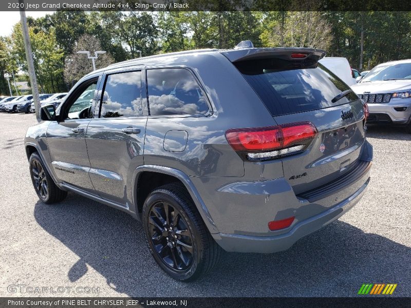 Sting-Gray / Black 2020 Jeep Grand Cherokee Altitude 4x4