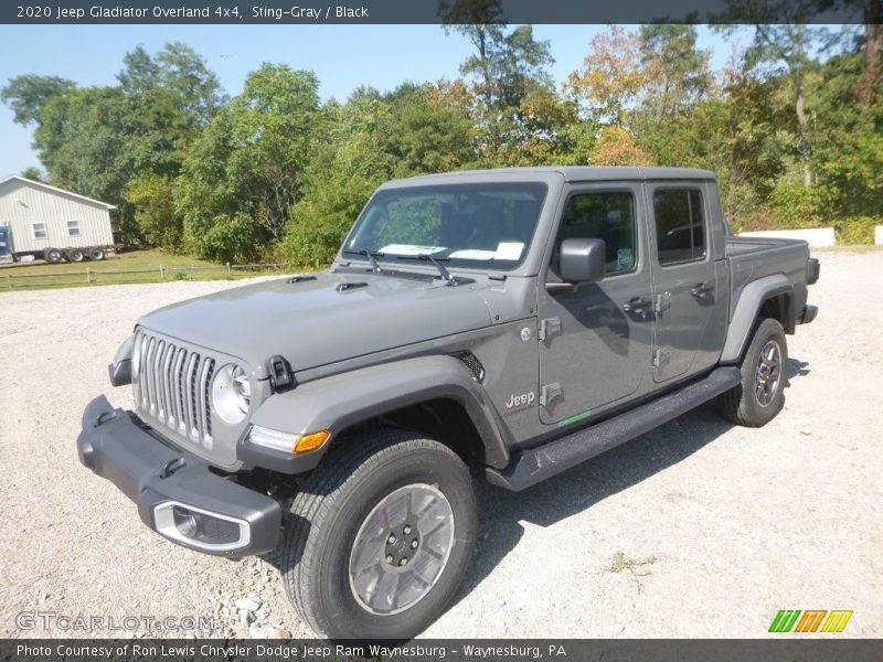 Sting-Gray / Black 2020 Jeep Gladiator Overland 4x4