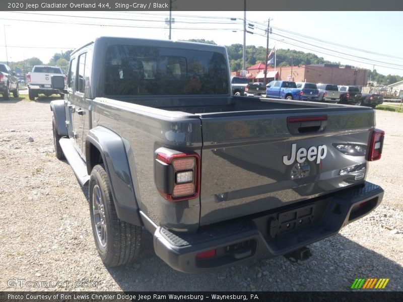 Sting-Gray / Black 2020 Jeep Gladiator Overland 4x4