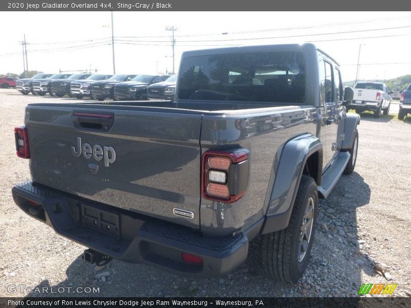 Sting-Gray / Black 2020 Jeep Gladiator Overland 4x4