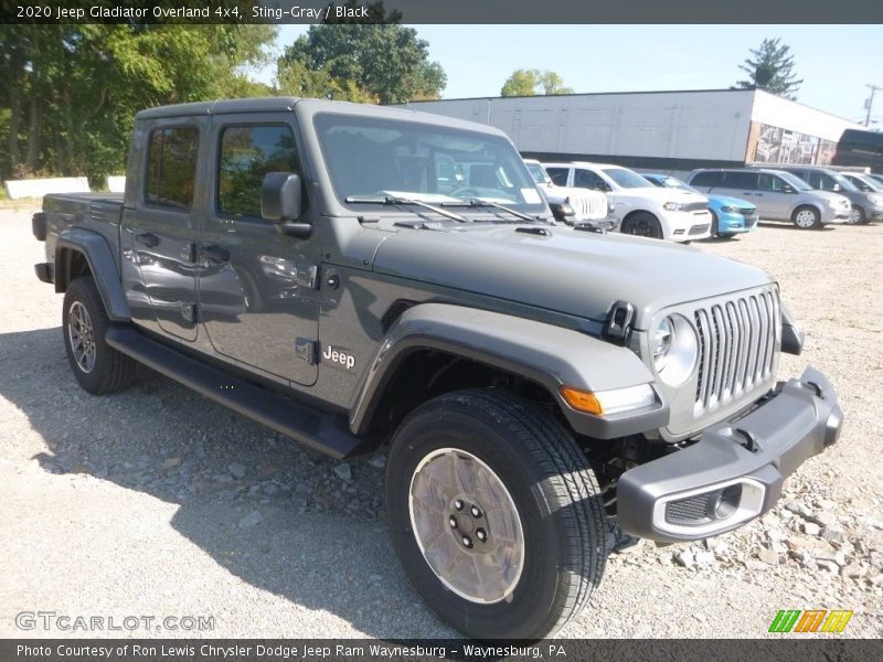 Sting-Gray / Black 2020 Jeep Gladiator Overland 4x4
