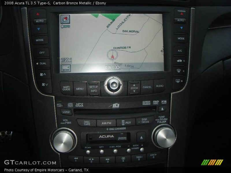 Carbon Bronze Metallic / Ebony 2008 Acura TL 3.5 Type-S