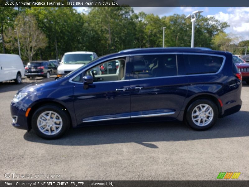Jazz Blue Pearl / Alloy/Black 2020 Chrysler Pacifica Touring L