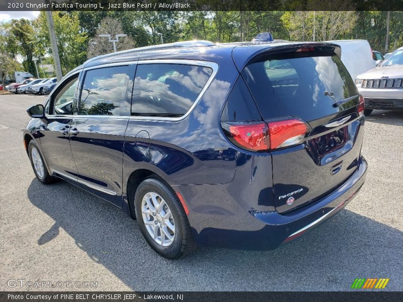 Jazz Blue Pearl / Alloy/Black 2020 Chrysler Pacifica Touring L
