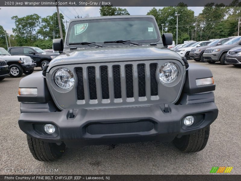 Sting-Gray / Black 2020 Jeep Wrangler Unlimited Sport 4x4