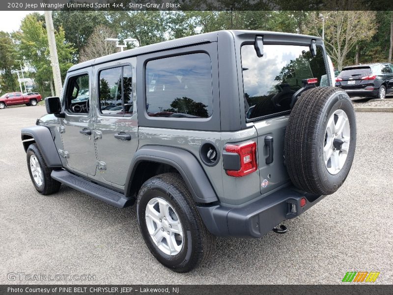Sting-Gray / Black 2020 Jeep Wrangler Unlimited Sport 4x4