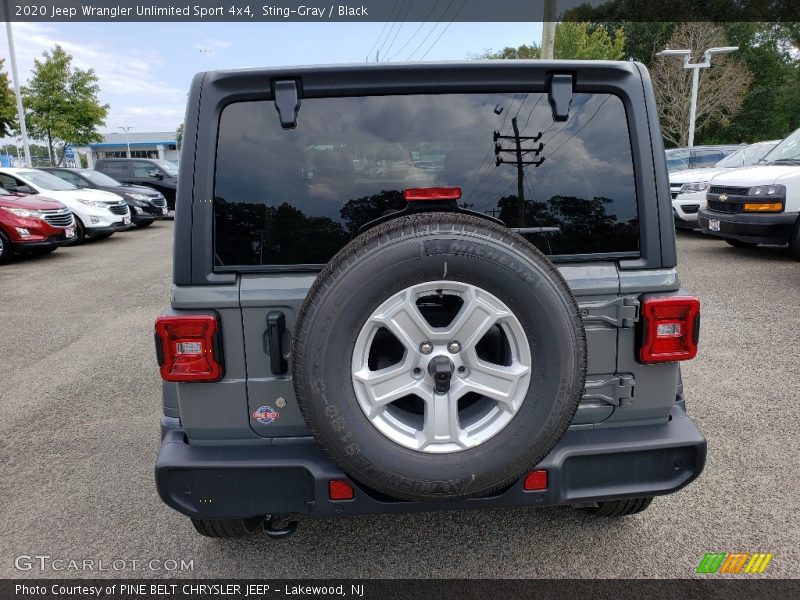 Sting-Gray / Black 2020 Jeep Wrangler Unlimited Sport 4x4