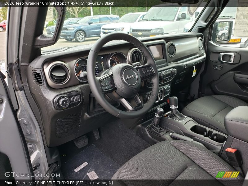 Sting-Gray / Black 2020 Jeep Wrangler Unlimited Sport 4x4