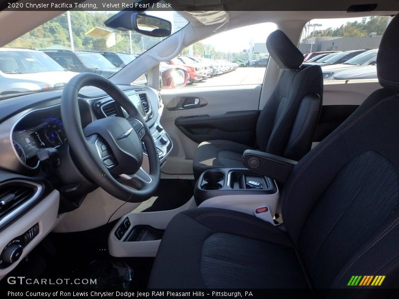 Velvet Red Pearl / Black 2020 Chrysler Pacifica Touring