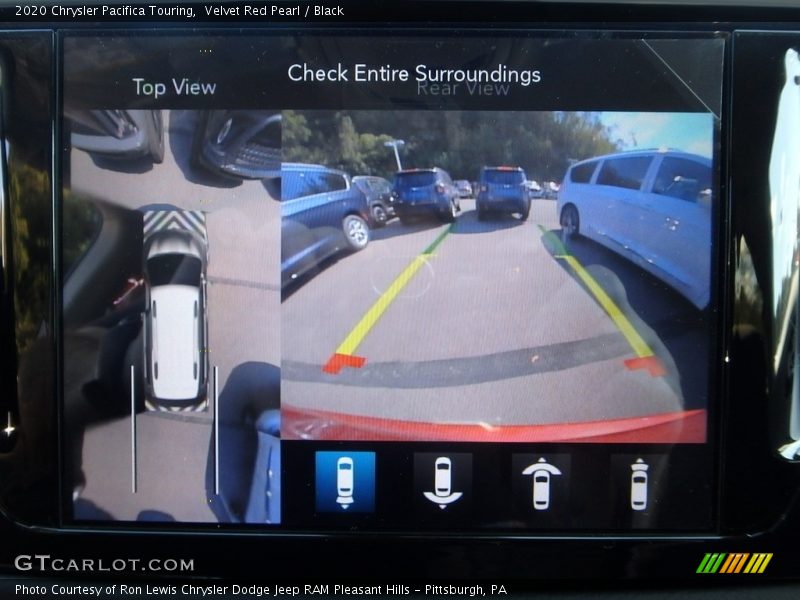 Velvet Red Pearl / Black 2020 Chrysler Pacifica Touring