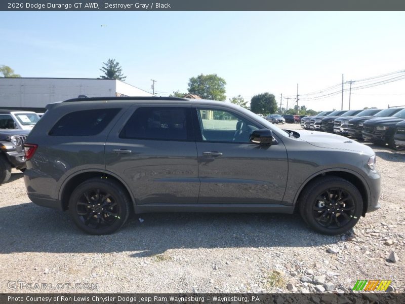 Destroyer Gray / Black 2020 Dodge Durango GT AWD