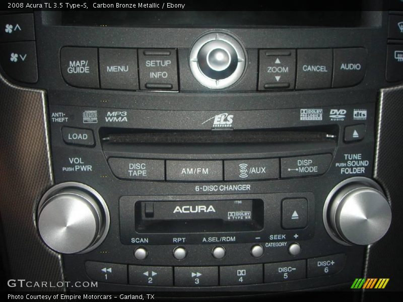 Carbon Bronze Metallic / Ebony 2008 Acura TL 3.5 Type-S