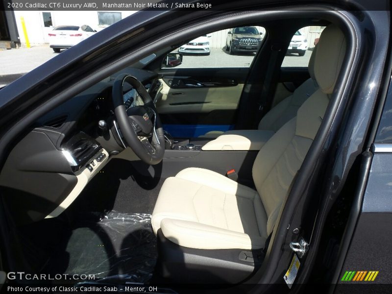 Manhattan Noir Metallic / Sahara Beige 2020 Cadillac CT6 Luxury AWD
