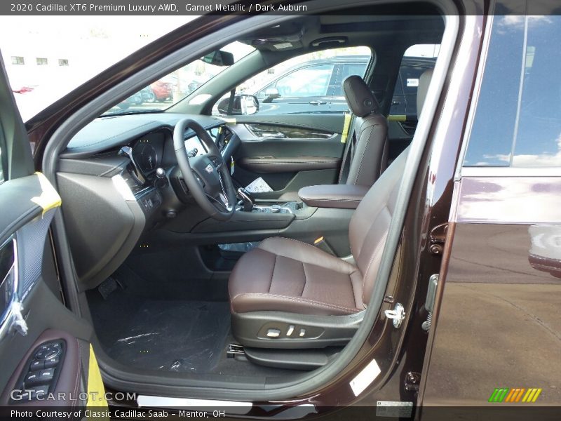 Front Seat of 2020 XT6 Premium Luxury AWD